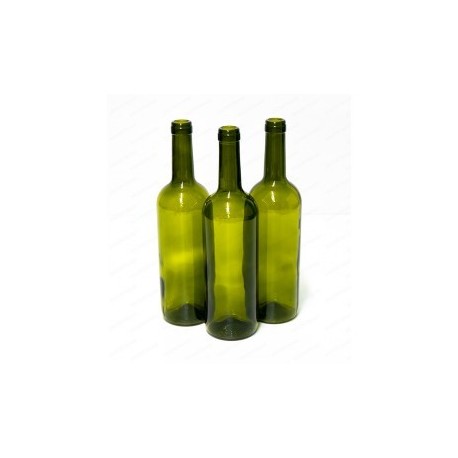 Butelka na wino 0,75l zielona